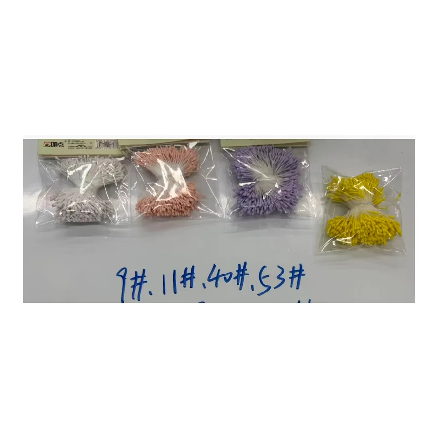 Pétalos artificiales — 4 colores (#9/11/40/53), 200 pcs c/u, bolsa OPP — 401-1
