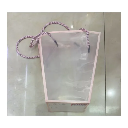 BOLSA · 20×17×10 cm, púrpura/rosa — 801-9