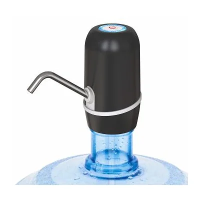 Bombín eléctrico p/ bidón USB, bat. litio (negro+blanco) — AP108