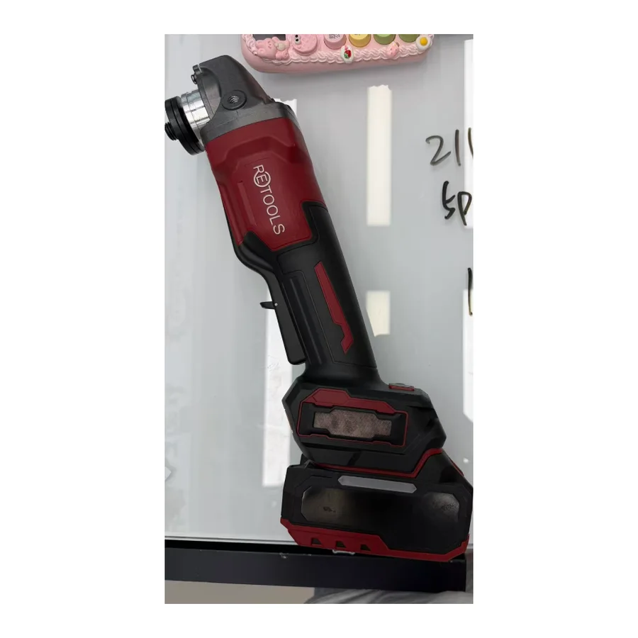 Amoladora angular 4,5in 21V RETOOLS (2 bat. litio) — 943-1